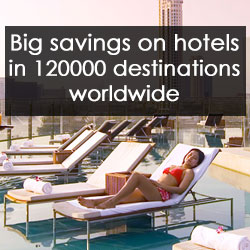Upto 80% Off Hotels Worldwide