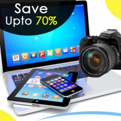 Save up 60% on Electronics