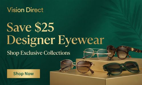 Save $25 Designer Eyewear