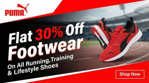 Flat 30% Off Footwear