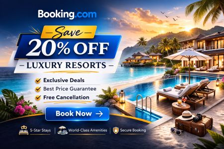 รับส่วนลด 20% สำหรับรีสอร์ทหรู