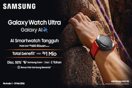 Galaxy Watch Ultra Benefit hingga Rp1 Juta