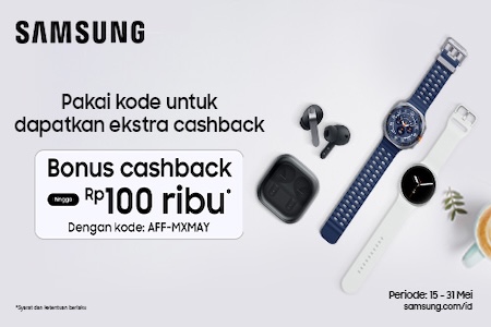 Galaxy Watch dan Buds Diskon hingga 10%