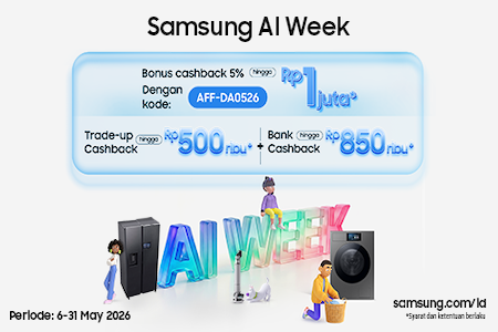 Samsung Digital Appliances Diskon 5%