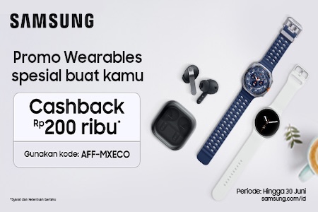 Galaxy Watch dan Buds Diskon hingga 10%
