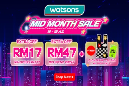 Mid Month Sale – RM17 OFF