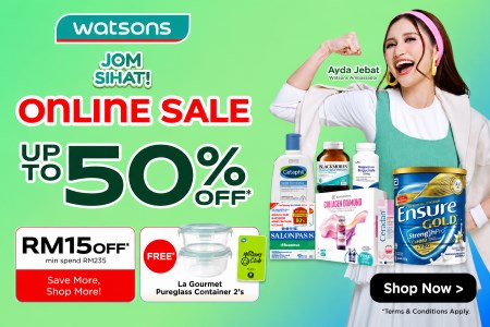 Jom Sihat Sale – RM15 OFF