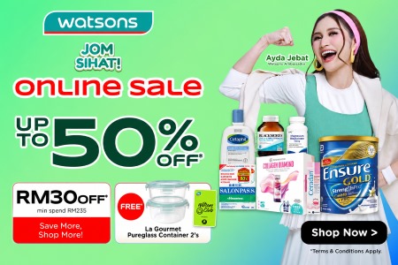 Jom Sihat Sale – RM30 OFF