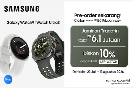 Galaxy Watch Ultra2 Diskon 10% + Bonus