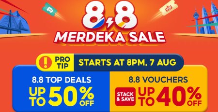 Shopee MY 8.8 Double Sale