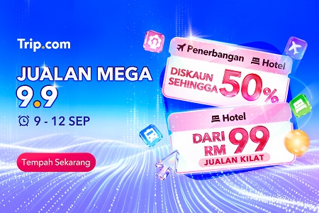50% Off on 9.9. Travel Mega Sale